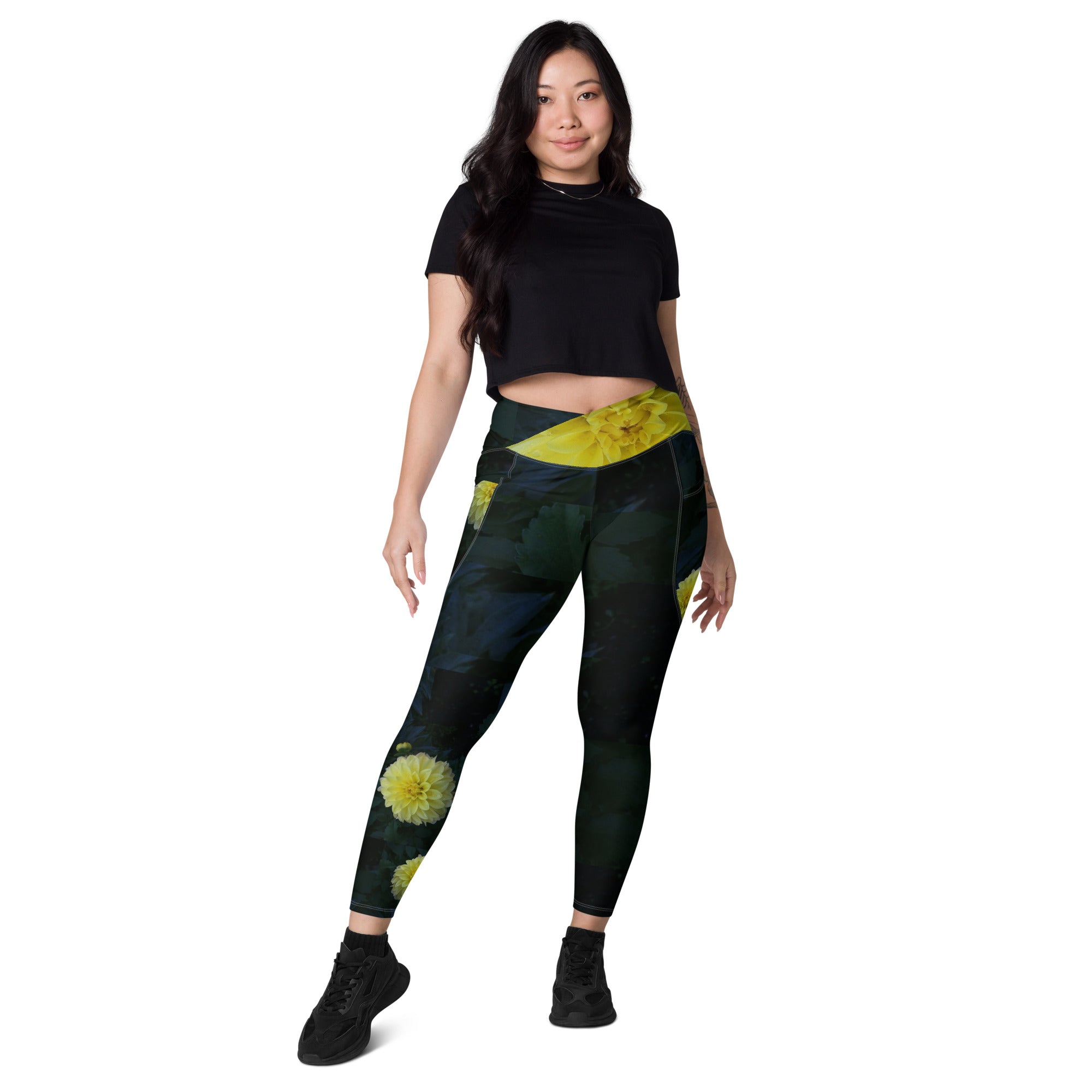 crossover-leggings-with-pockets-activewear-nature-green-yellow-fitness-leggings-wickedyo8